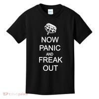 Now Panic and Freak Out Kids T-Shirt thumb 0