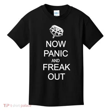 Now Panic and Freak Out Kids T-Shirt