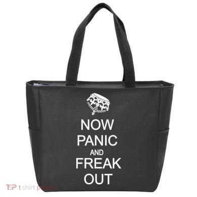 Now Panic and Freak Out Tote Bag