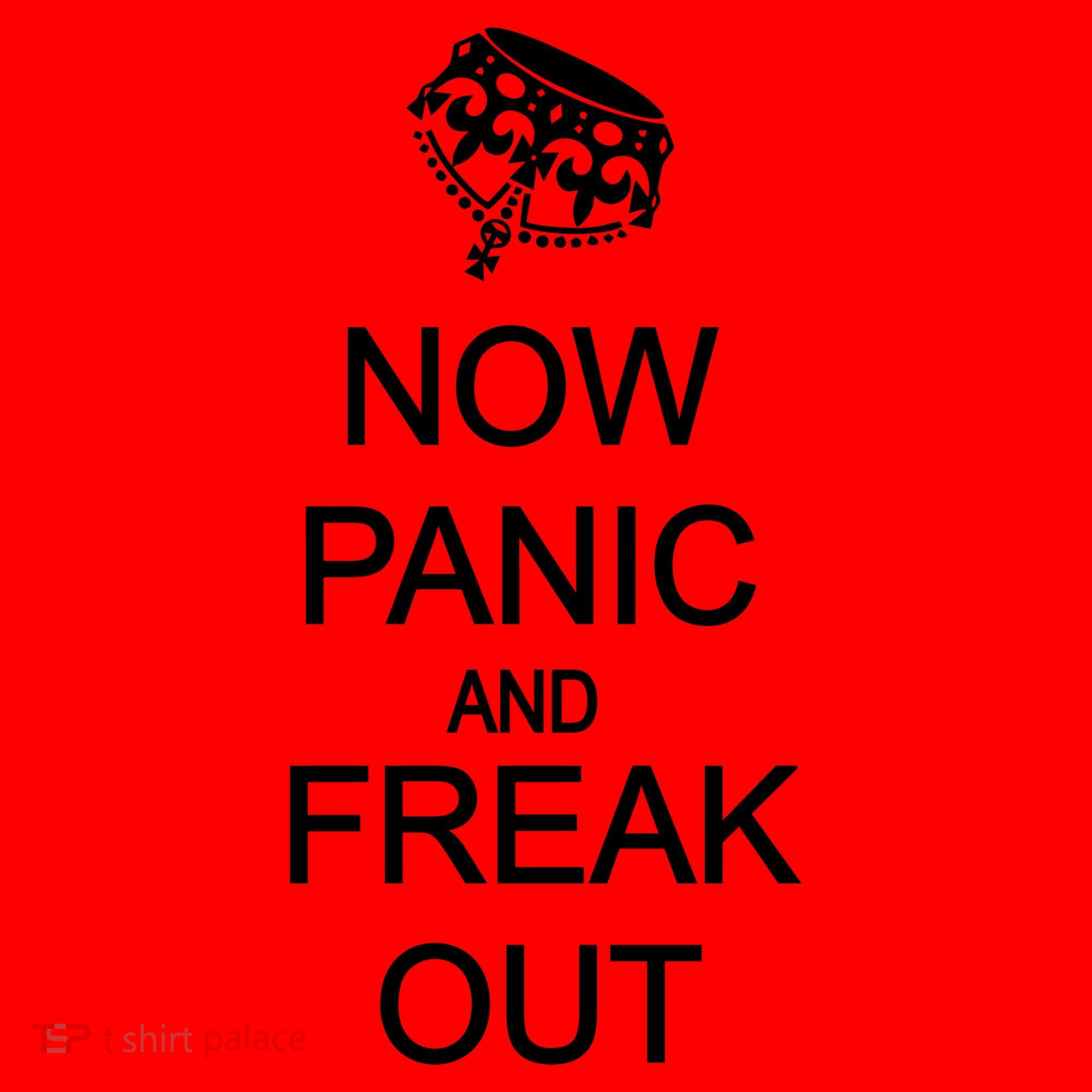 Now Panic and Freak Out Santa Hat