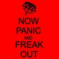 Now Panic and Freak Out Santa Hat thumb 1