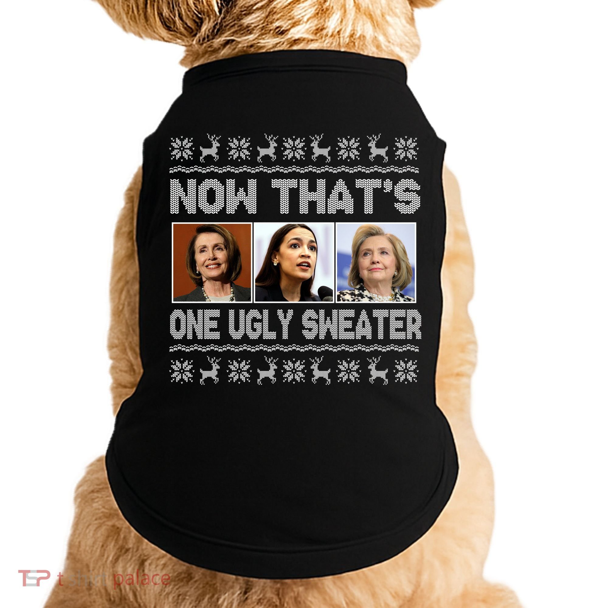 Now That's One Ugly Christmas Sweater Doggie Tank