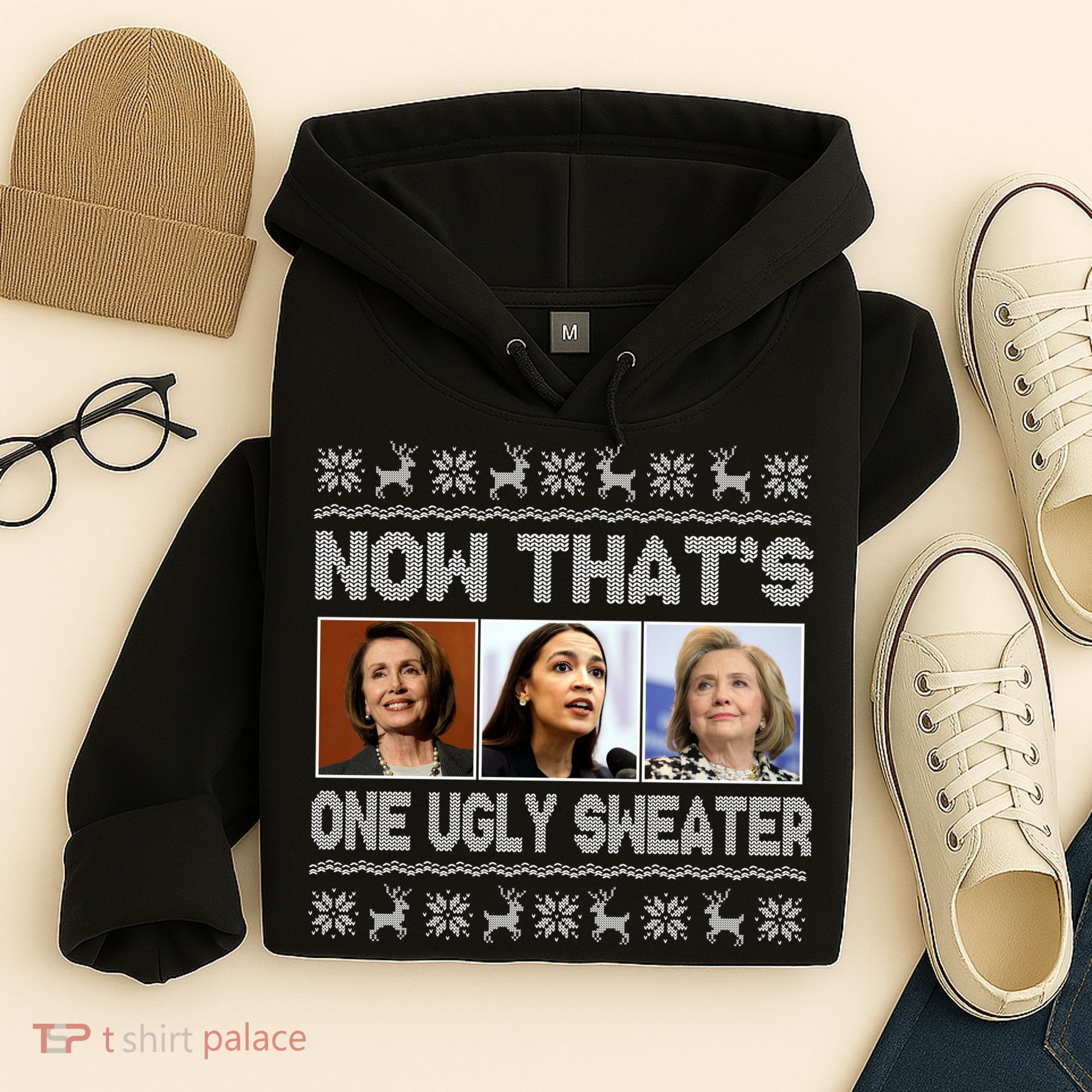 Now That's One Ugly Christmas Sweater Hoodie