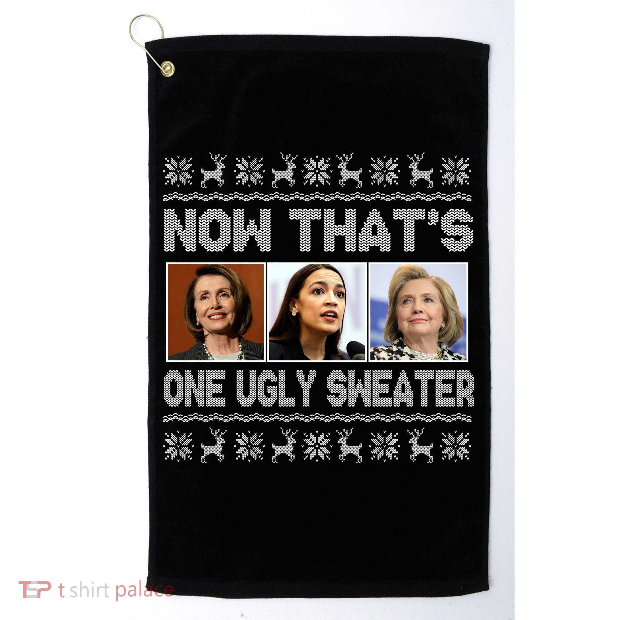Now That's One Ugly Christmas Sweater Golf Towel