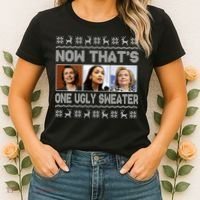 Now That's One Ugly Christmas Sweater Women's T-Shirt thumb 2