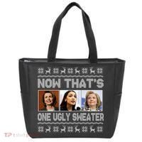 Now That's One Ugly Christmas Sweater Tote Bag thumb 0