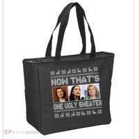 Now That's One Ugly Christmas Sweater Tote Bag thumb 2