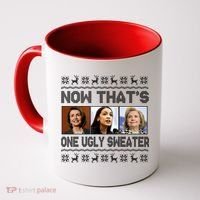 Now That's One Ugly Christmas Sweater Coffee Mug thumb 0