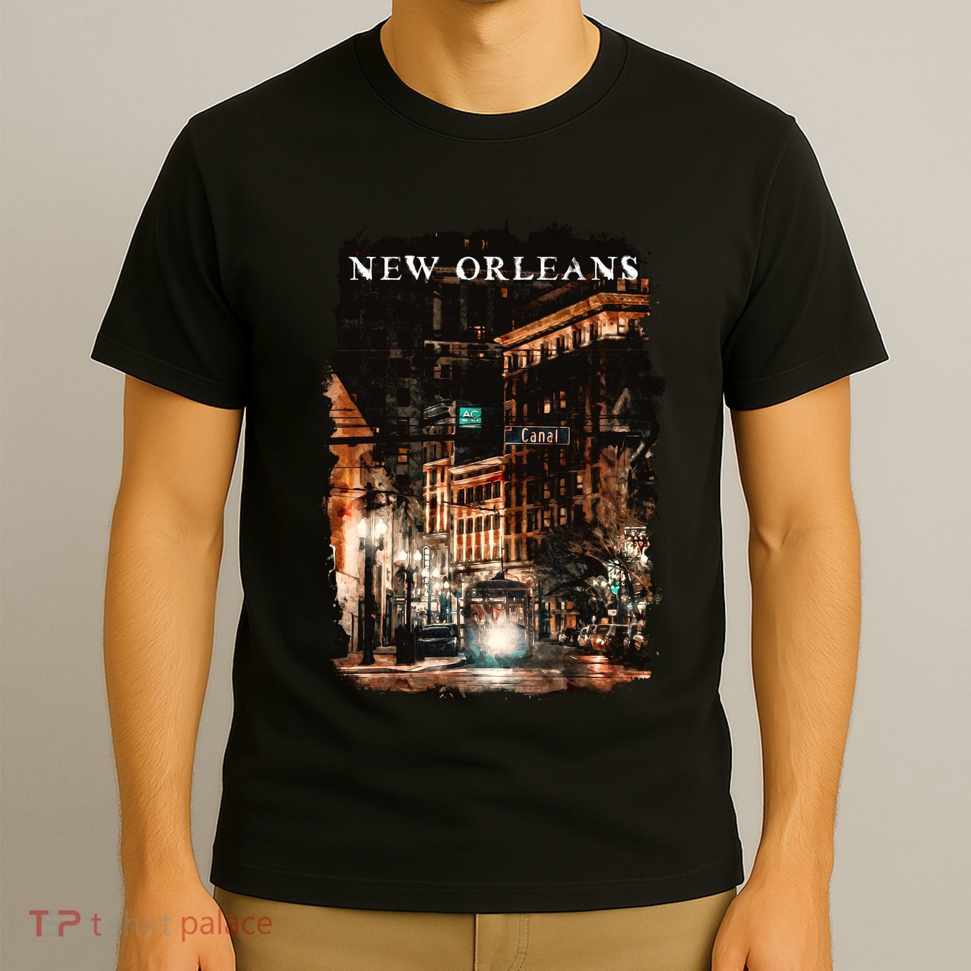 New Orleans Watercolor T-Shirt
