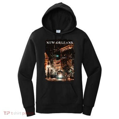 New Orleans Watercolor Women's Hoodie