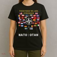 Nato Otan With Finland And Sweden Together We Are Stronger T-Shirt thumb 4