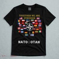 Nato Otan With Finland And Sweden Together We Are Stronger T-Shirt thumb 5