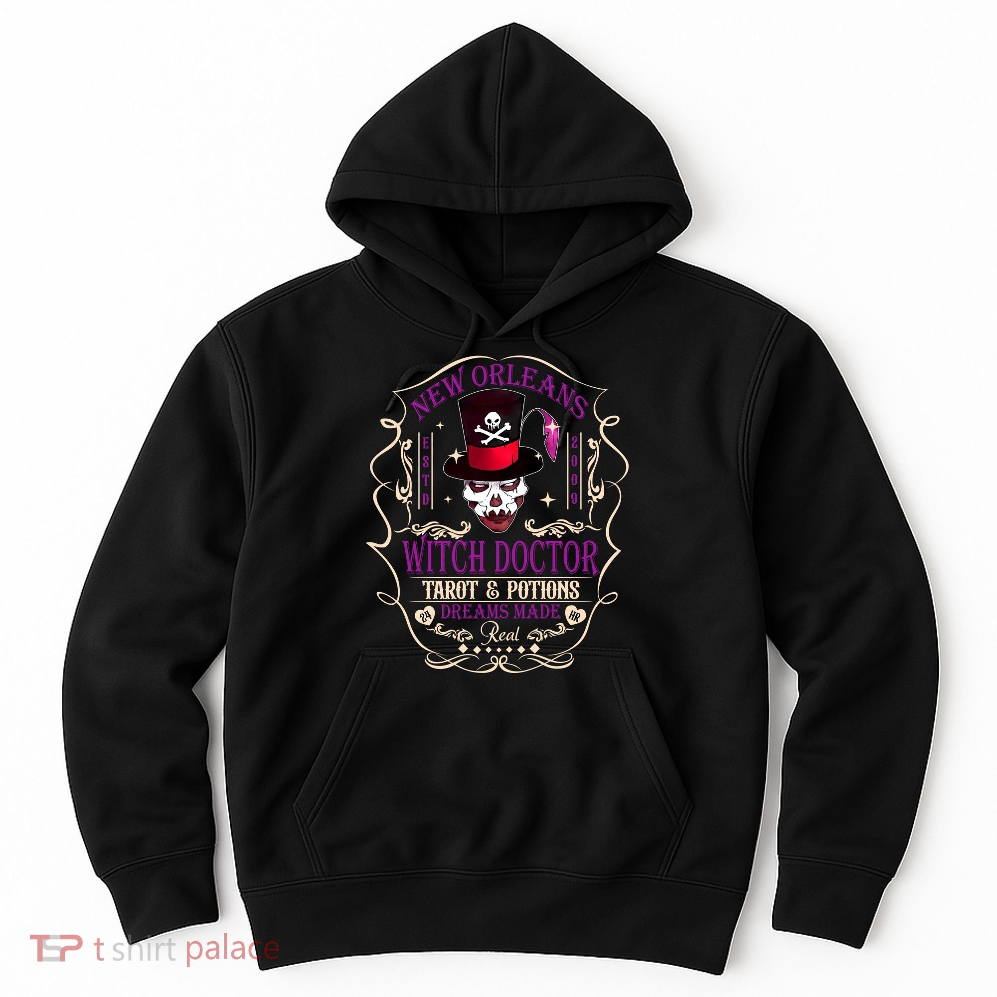 New Orleans Witch Doctor Dr Facilier Villain Hoodie