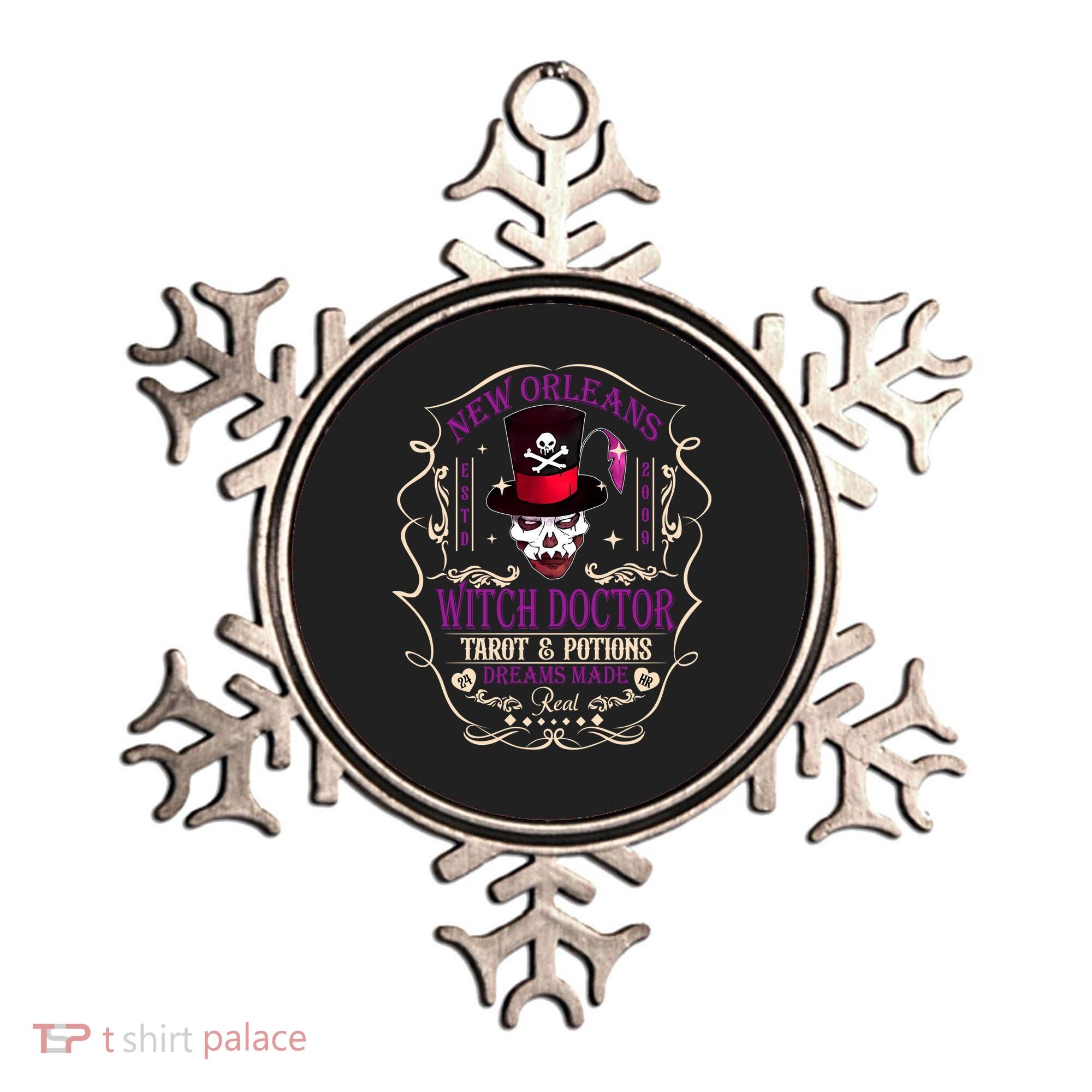 New Orleans Witch Doctor Dr Facilier Villain Ornament