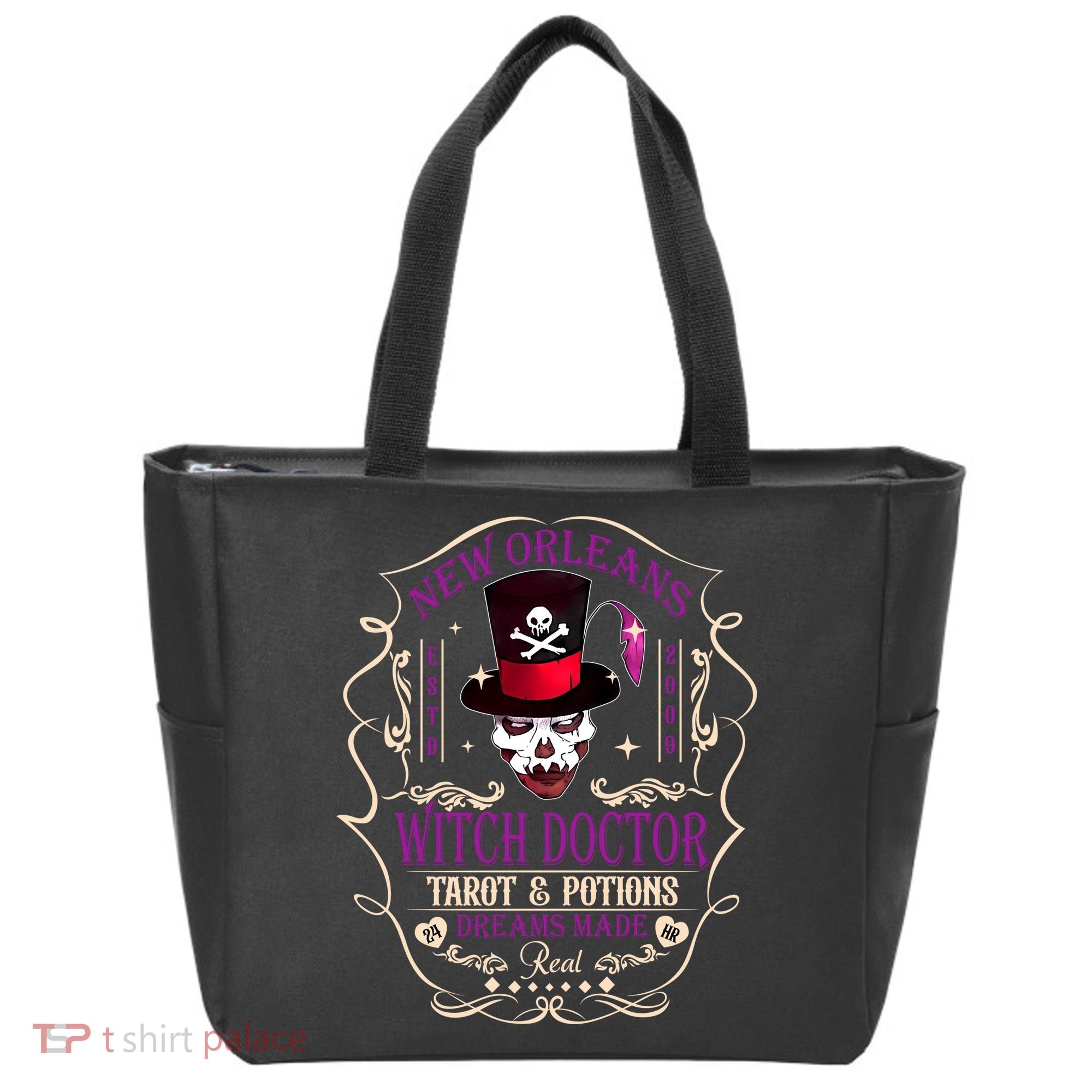 New Orleans Witch Doctor Dr Facilier Villain Tote Bag