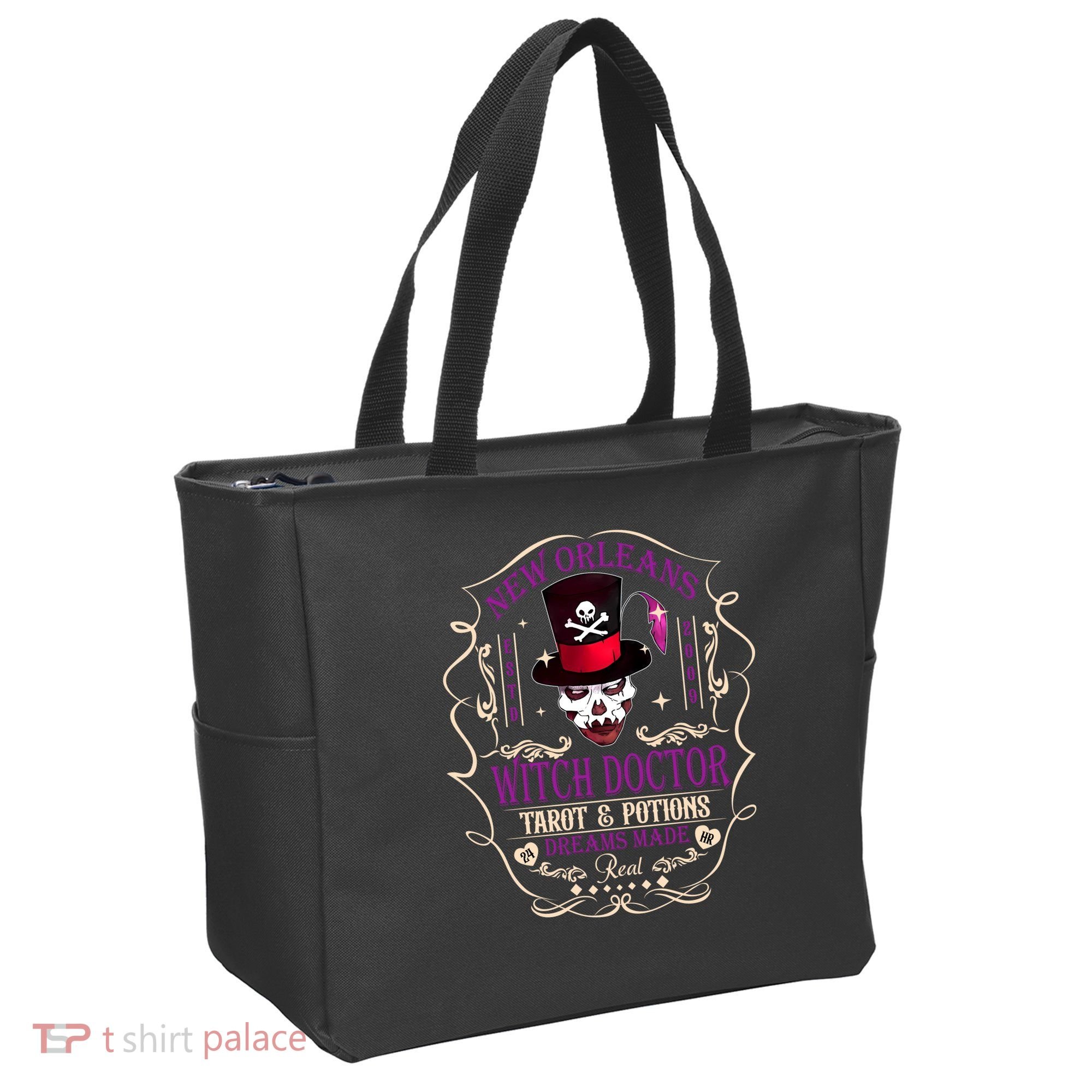 New Orleans Witch Doctor Dr Facilier Villain Tote Bag
