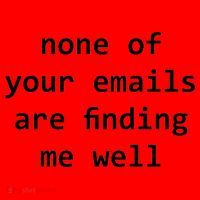 None Of Your Emails Are Finding Me Well Santa Hat thumb 1