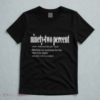Ninetytwo Percent 92% Minding My Business For The Next Four Years T-Shirt thumb 5
