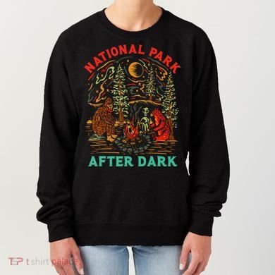 National Park After Dark Funny Women's Sweatshirt
