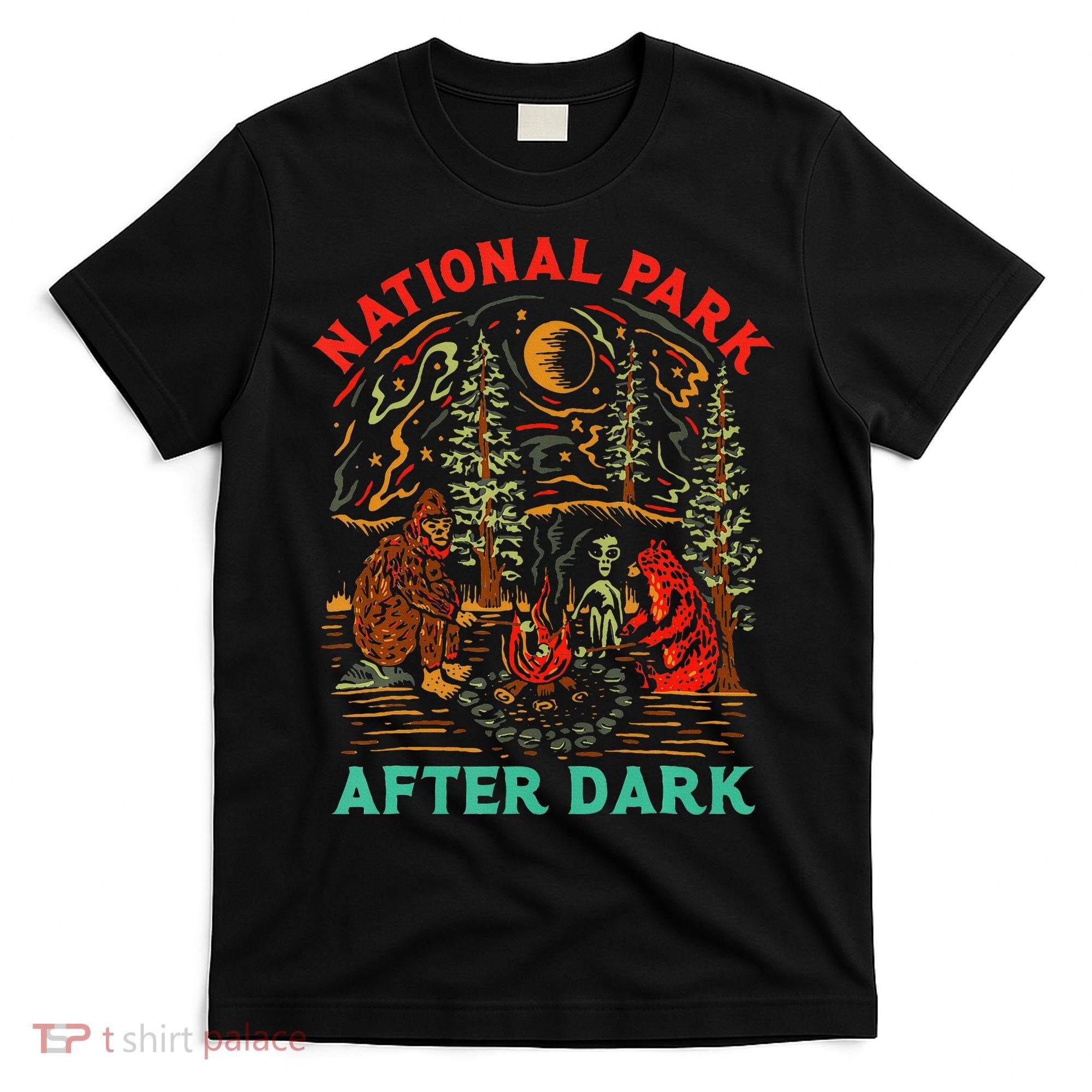 National Park After Dark Funny T-Shirt