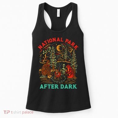 National Park After Dark Funny Women's Tank Top