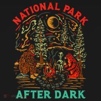 National Park After Dark Funny Toddler Hoodie thumb 2