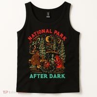 National Park After Dark Funny Tank Top thumb 2