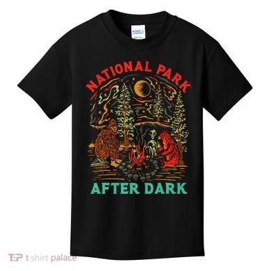 National Park After Dark Funny Kids T-Shirt
