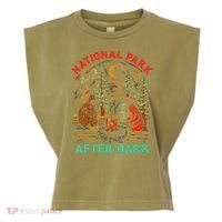 National Park After Dark Funny Garment-Dyed Women's Muscle Tee thumb 0