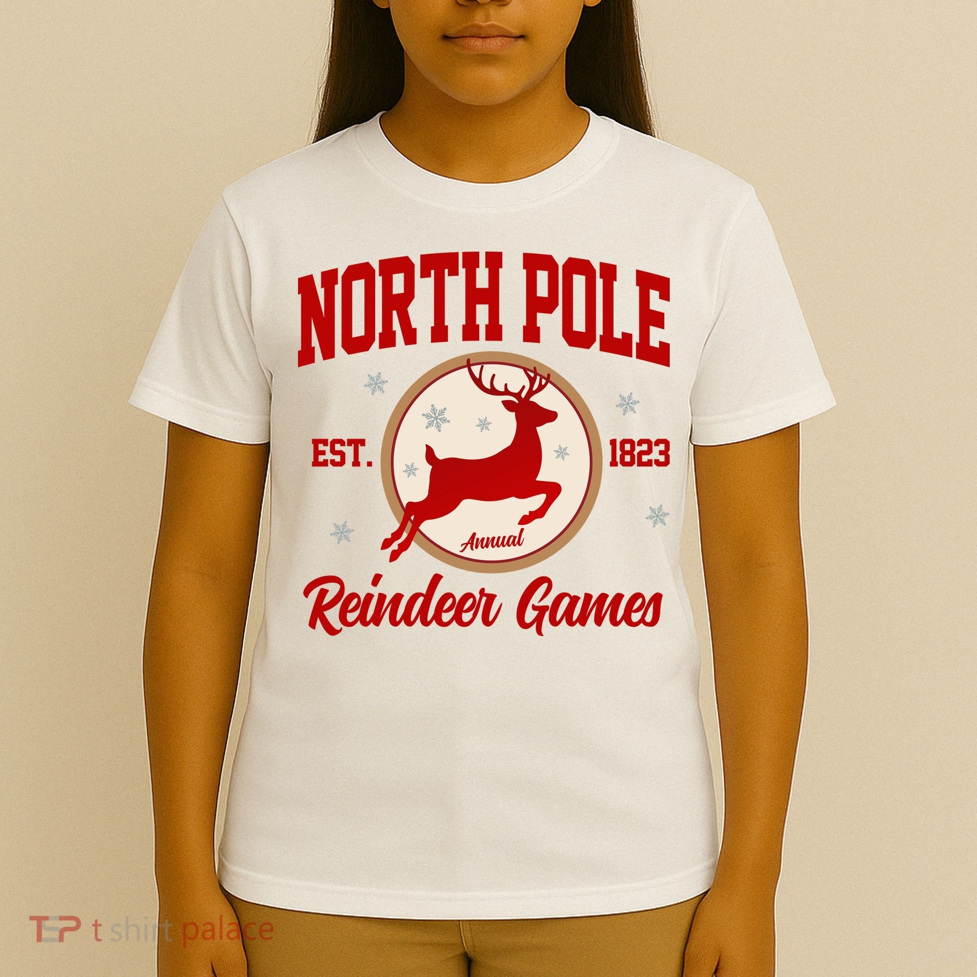 North Pole Annual Reindeer Games Vintage T-Shirt
