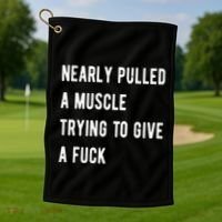Nearly Pulled A Muscle Trying To Give A F Golf Towel thumb 1