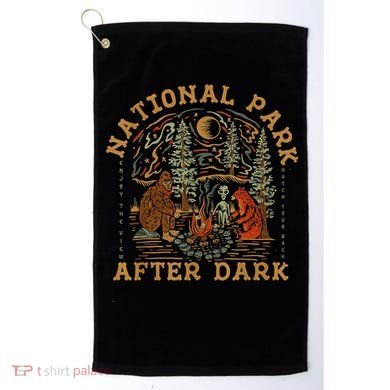 National Park After Dark Golf Towel