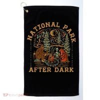 National Park After Dark Golf Towel thumb 0