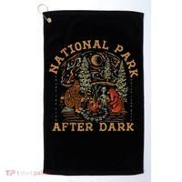 National Park After Dark Golf Towel thumb 0