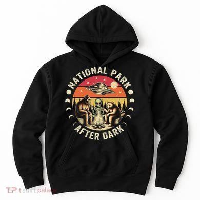 National Park After Dark Funny Hoodie