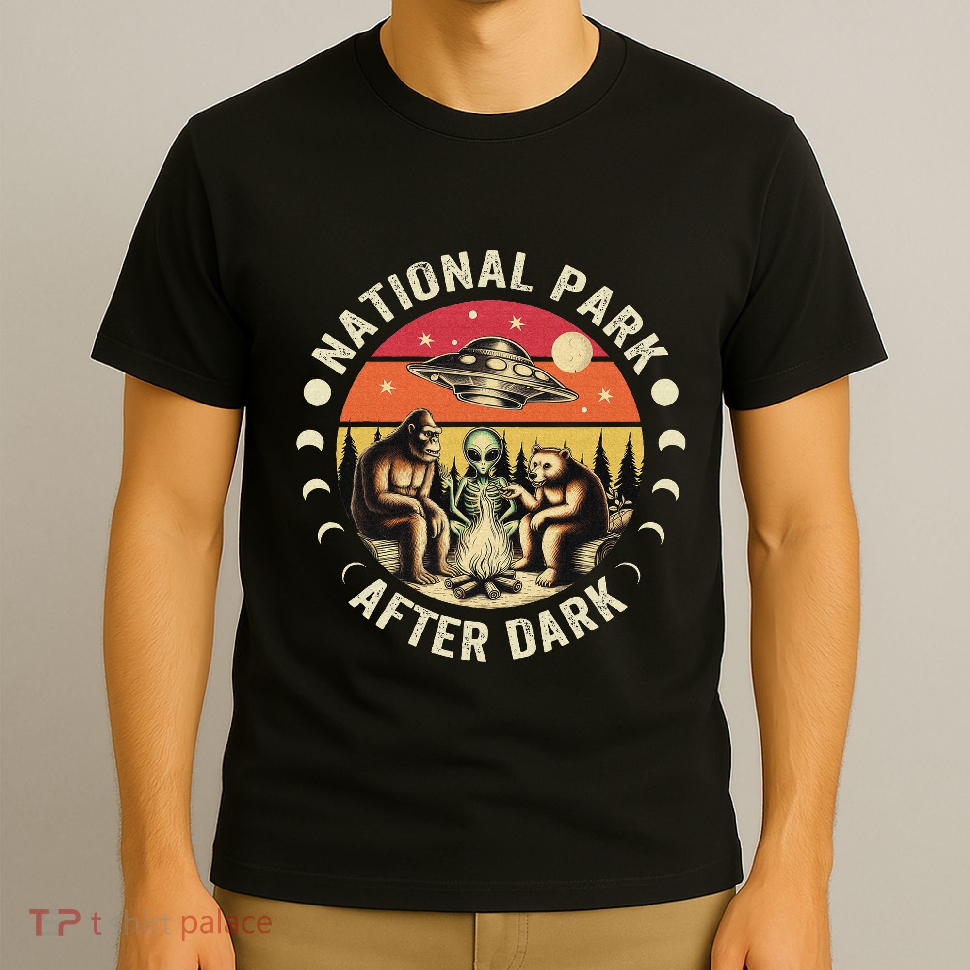 National Park After Dark Funny T-Shirt