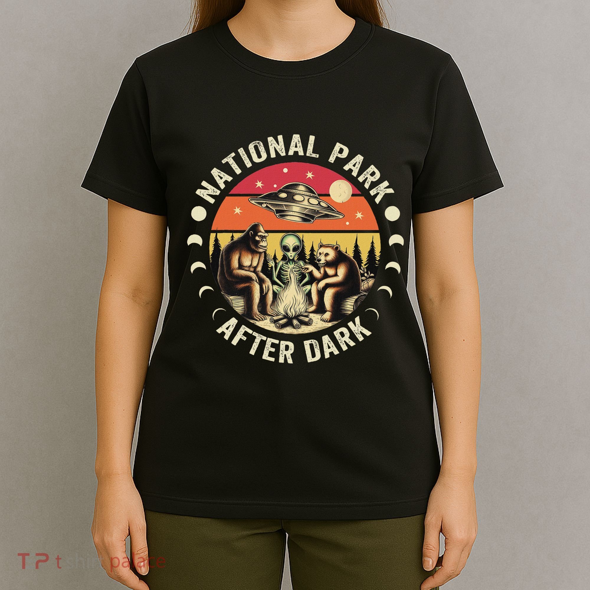National Park After Dark Funny T-Shirt