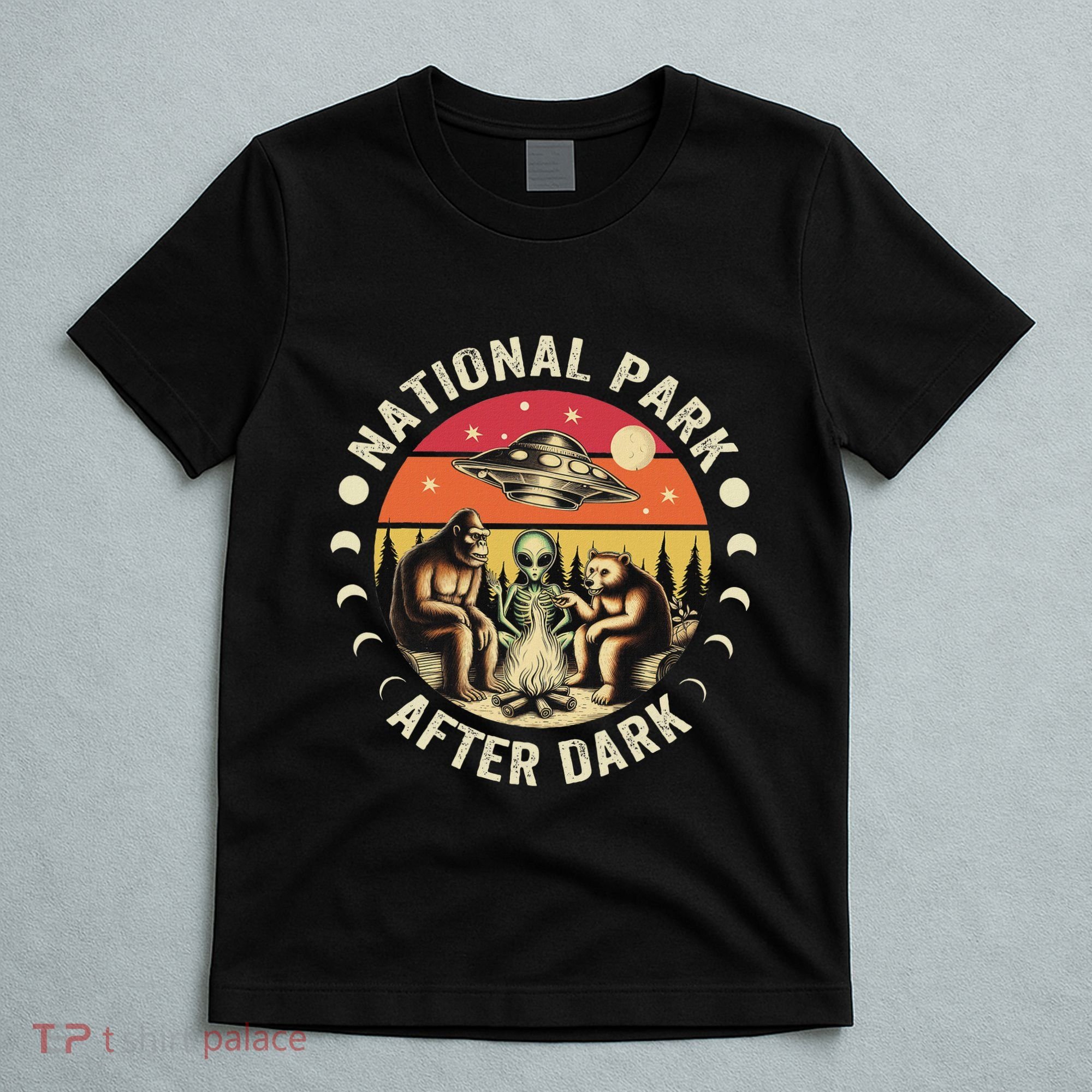 National Park After Dark Funny T-Shirt
