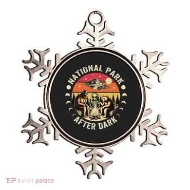 National Park After Dark Funny Ornament
