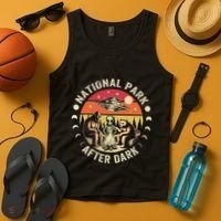 National Park After Dark Funny Tank Top thumb 4
