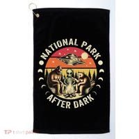 National Park After Dark Funny Golf Towel thumb 0