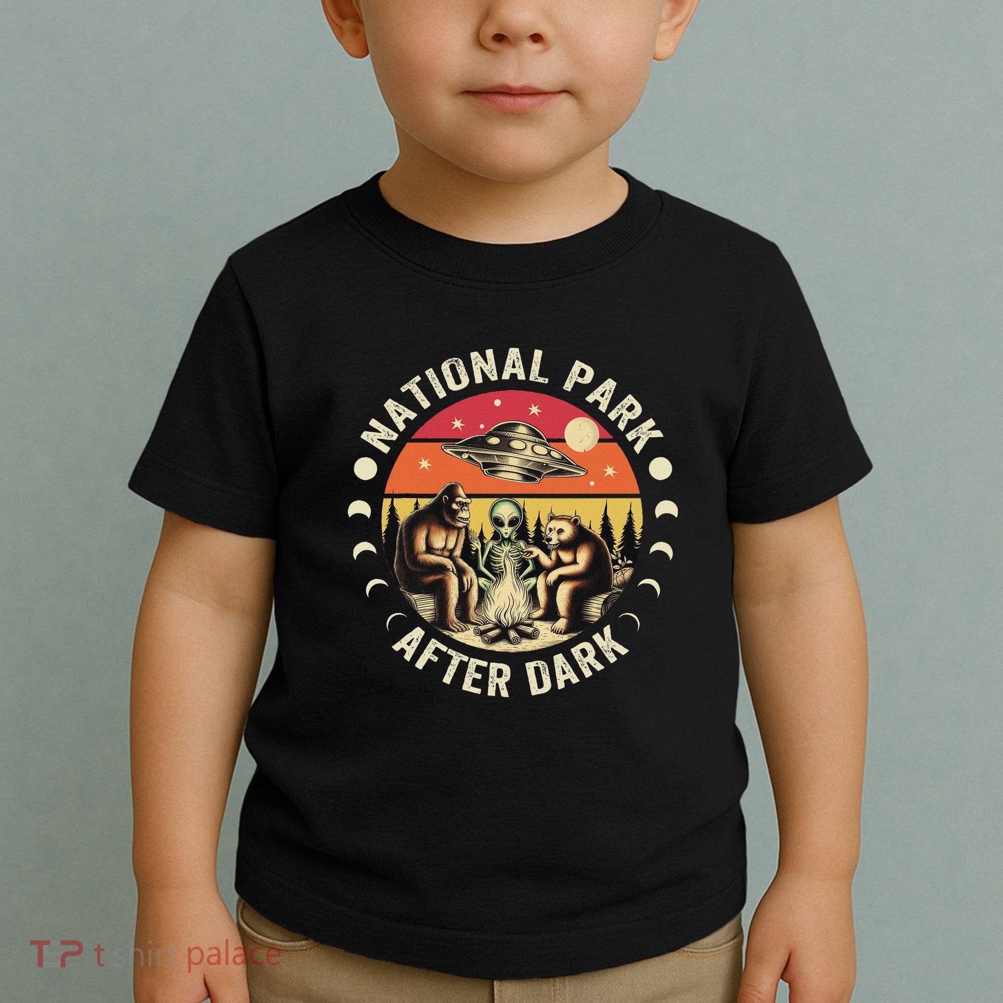 National Park After Dark Funny Toddler T-Shirt