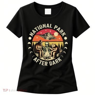 National Park After Dark Funny Women's T-Shirt