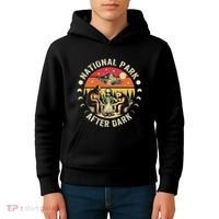 National Park After Dark Funny Kids Hoodie thumb 4