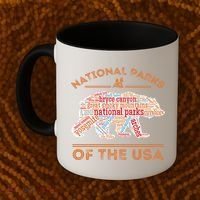 National Parks Bear Hiking Travel Camping Outdoors Retro USA  Coffee Mug thumb 2