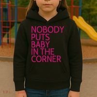 Nobody Puts Baby In The Corner Kids Hoodie thumb 3