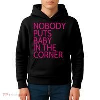 Nobody Puts Baby In The Corner Kids Hoodie thumb 4