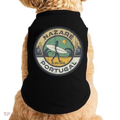 Nazare Portugal Beach Doggie Tank