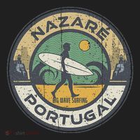 Nazare Portugal Beach Beanie thumb 2