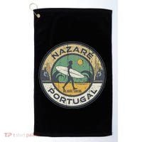 Nazare Portugal Beach Golf Towel thumb 0